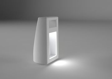 LANTERNA - Reconstructed stone bollard light by Viscio Urban Design - view 3